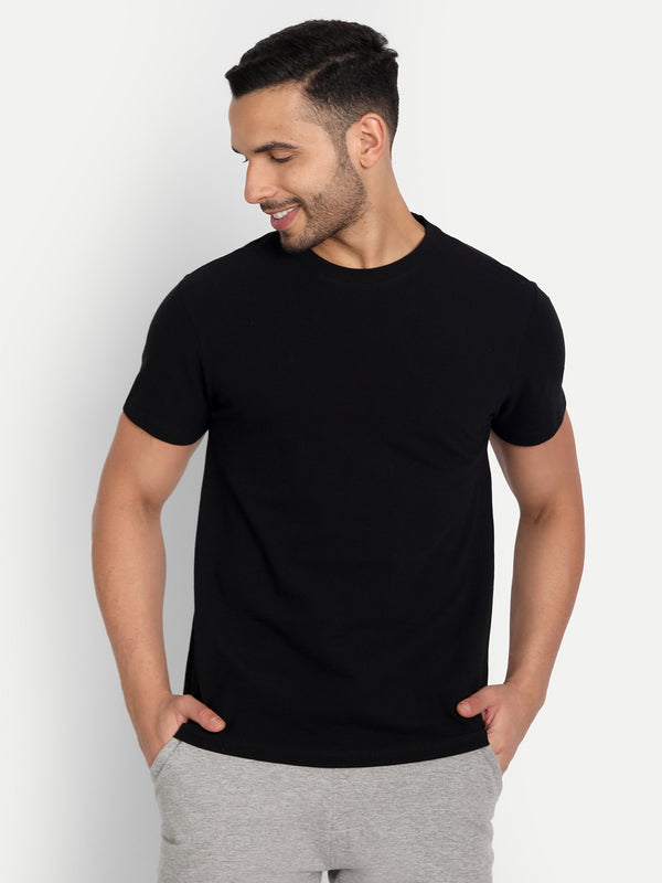 Men's Crew Neck AIRTEX Tee Black