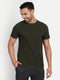 Men's Crew Neck AIRTEX Tee Military Green