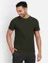 Men's Crew Neck AIRTEX Tee Military Green