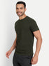 Men's Crew Neck AIRTEX Tee Military Green